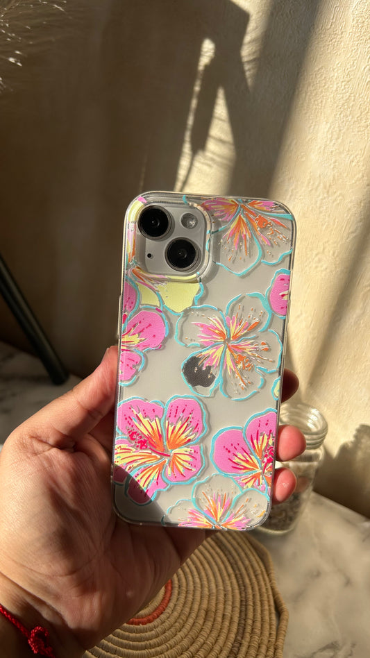 Carcasa floral pop